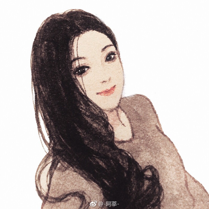 如花似玉的美女人物绘画美图