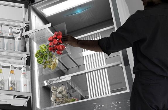 自带真空封装功能的冰箱，保存食物的时间更长更安全