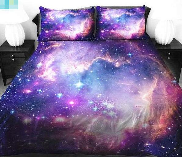 充满神秘的星空床上用品，让你在睡梦中遨游星际