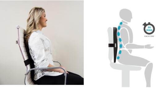 给脊椎减负的POSTURE PT健康靠背，给每天坐9小时的你减压