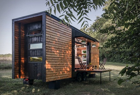 移动的精致小屋（ Alpha Tiny House）