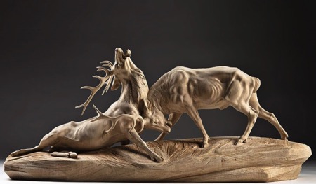 意大利木雕动物世界