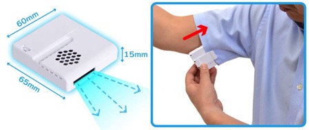 日本腋下清凉创意小风扇