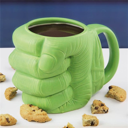 绿巨人拳头创意马克杯（Hulk Shaped Mug）