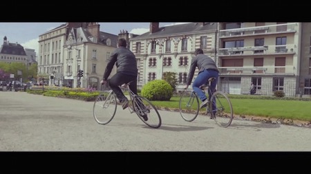 斜着骑的自行车（Trocadero Fixie）