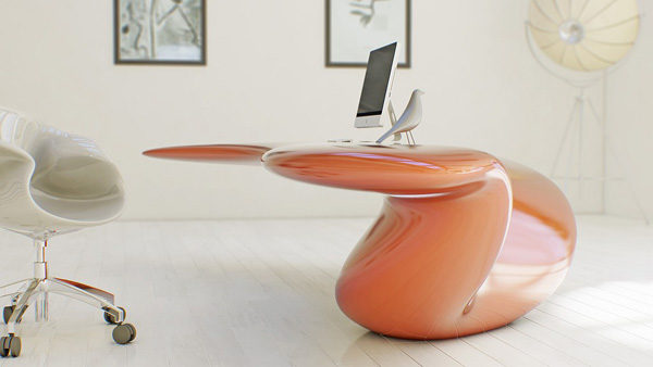 Vulna流动桌子设计