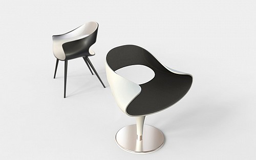 Dalibor Marek设计的曼妙造型的扶手椅Michaela