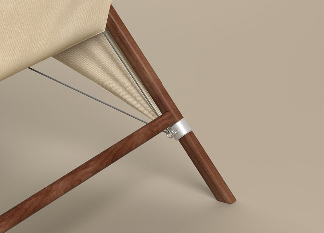 舒适的Jedro简约躺椅创意设计