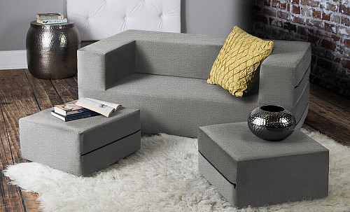Dan Basmajian设计的模块化沙发床Zipline