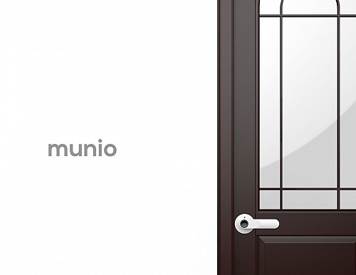 集成门锁功能的智能门把手MUNIO