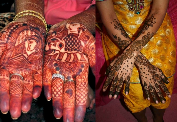 印度 皮肤彩绘涂饰