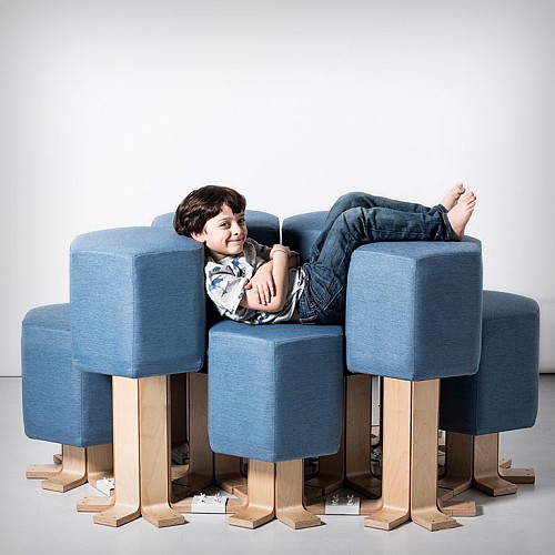 智能的可变形沙发Lift-Bit创意设计