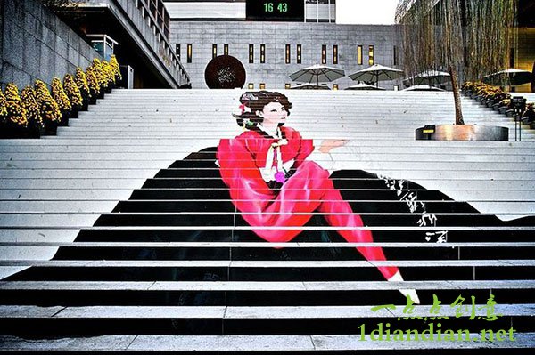 23个世界最美楼梯上的街头艺术