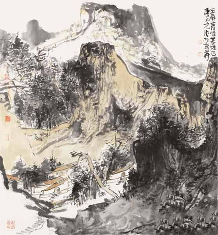 丹青典范2014中国画名家作品展