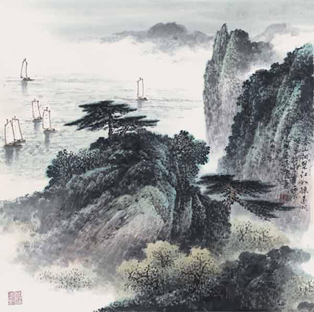 丹青典范2014中国画名家作品展