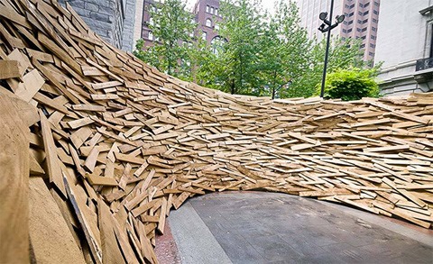 10000块木板打造的鸟巢