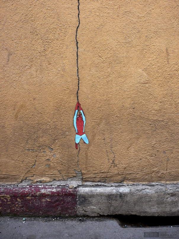 法国街头艺术家OakOak最具创意的10个街头涂鸦艺术