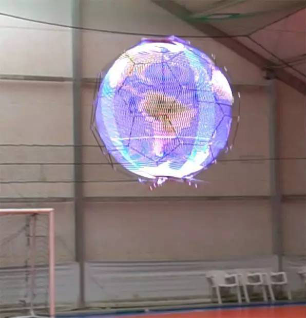 无人机球形显示屏 影像残留技术显示