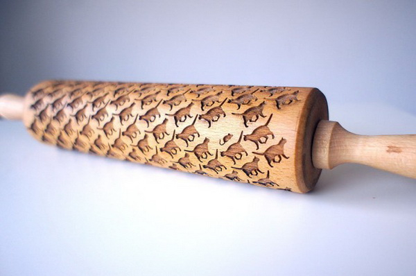 波兰设计师Zuzia Kozerska创意印花擀面杖