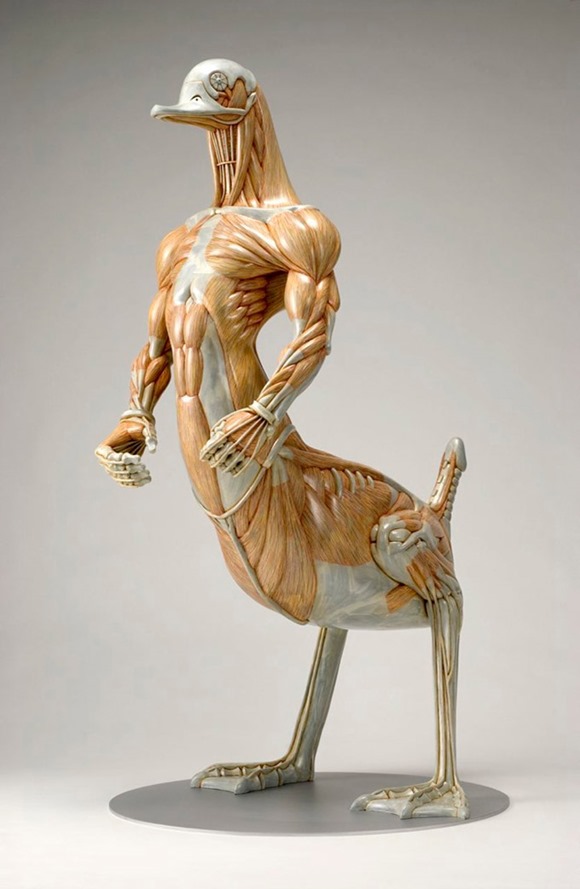 Masao Kinoshita异想天开的解剖雕塑