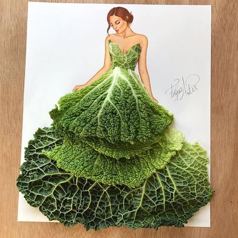 最美的12款蔬菜裙子