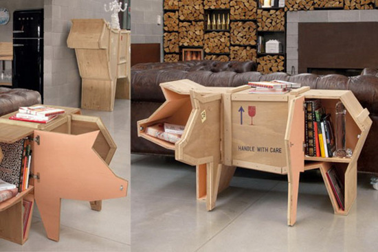 动物造型橱柜家具设计