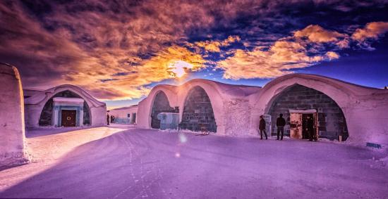 全球最大的冰雪旅馆