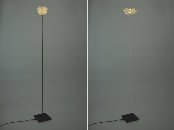 可开合式花型落地灯（Cynara SLS）