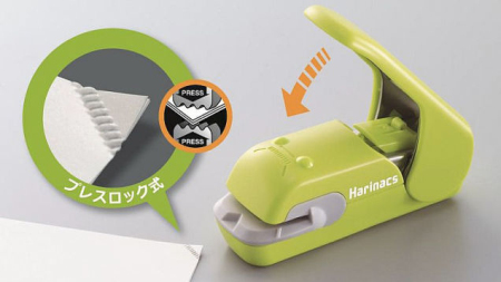 日本不需要钉书针的订书机
