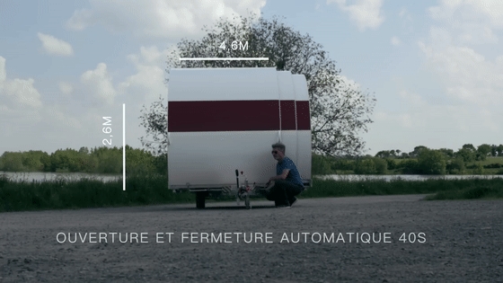 法国房车公司推出可伸缩微型房车BeauEr 3X，只售20多万