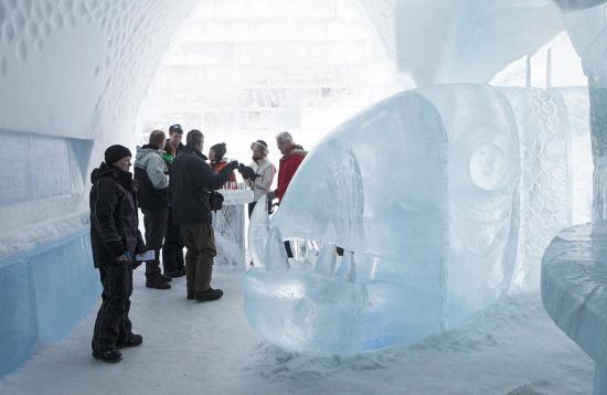 全球最大的冰雪旅馆