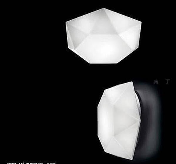 ‘’精准切割”的钻石灯、融化的台灯等创意灯具设计作品及创意灯具图片