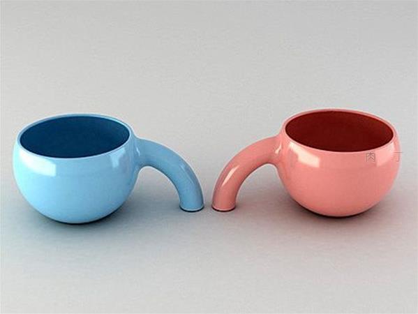 一款仿生茶具和女孩洗澡创意茶具产品设计