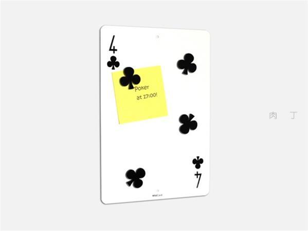 扑克秀—扑克磁板等关于扑克的创意设计欣赏