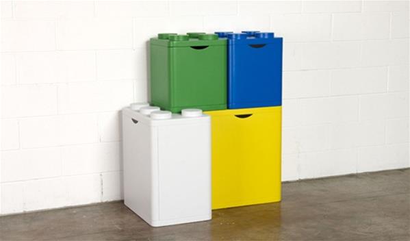 乐高回收容器儿童家居创意产品设计