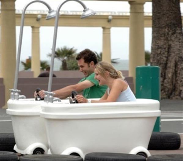 可移动的软浴盆和德国创意阴阳浴缸创意设计