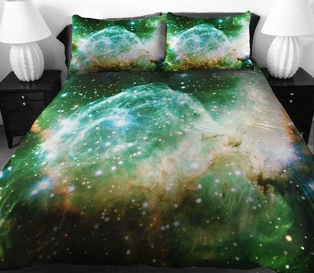 创意的床品设计 睡在这些星空梦幻的床上会做什幺样的梦呢
