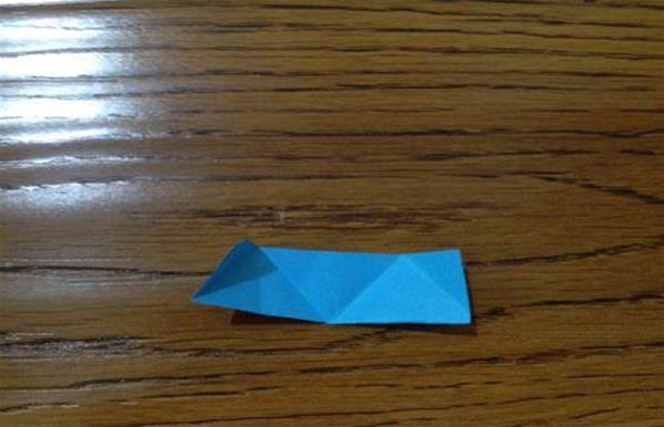 手工折纸三角插小笔筒的做法图解教程