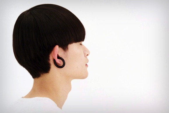 创意耳环型耳机