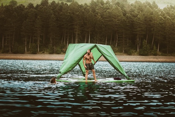 水陆通用型帐篷