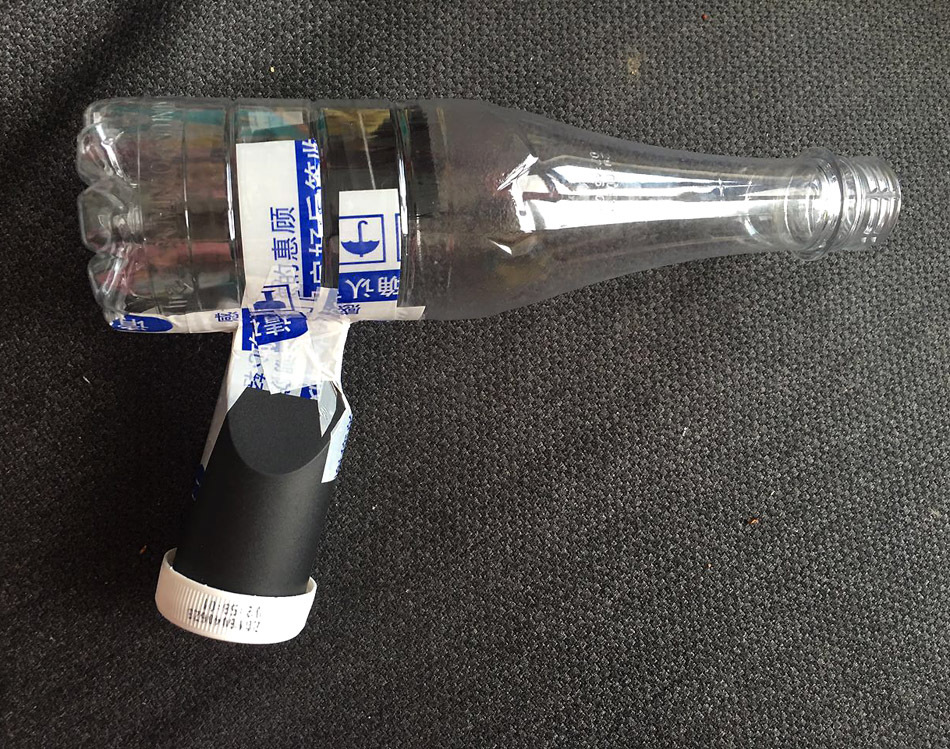 饮料瓶DIY创意仿真枪玩具小制作教程