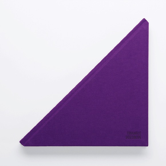 三角形对折笔记本