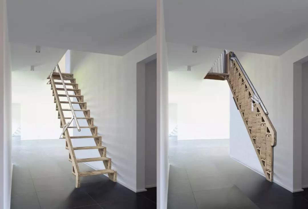 Hybrid Stairs折叠楼梯，你见过吗？