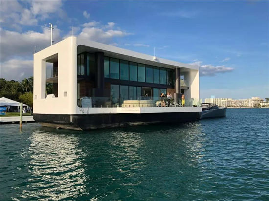 海上漂浮房屋，售价4000万的土豪新玩意