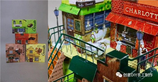 日本达人用零食盒diy创意模型