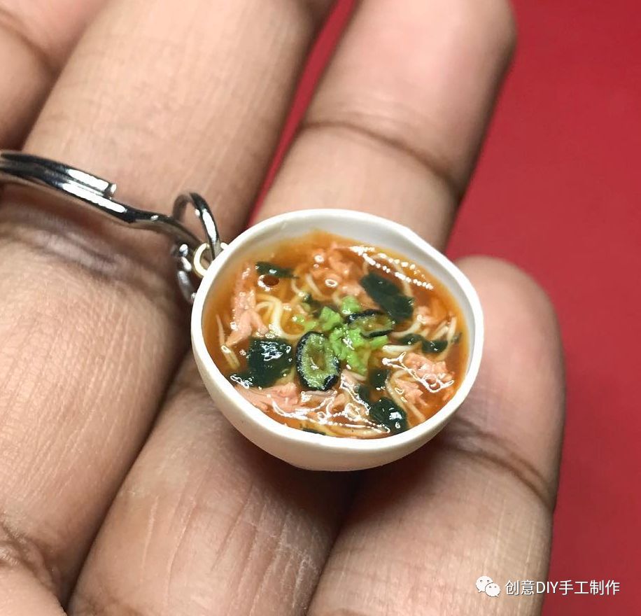 微缩食物软陶作品，流口水了吧