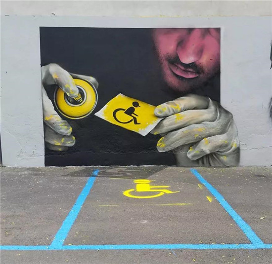 意大利艺术家有趣的3D街头涂鸦