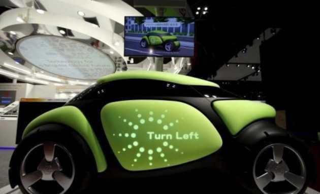 全球首辆橡胶反弹汽车 车身还能显示图文