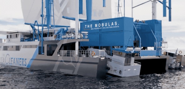 海洋救星 这首船可以清理海洋垃圾